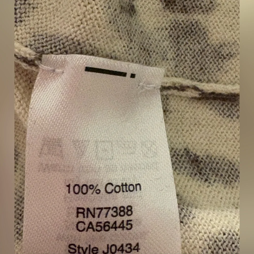 J. Crew Cotton Teddie Sweater in Leopard, Size Medium - Picture 13 of 13